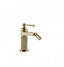 Gessi Venti20 Смеситель для биде, на 1 отв., с донным клапаном, цвет: Brushed Brass PVD. 65007#727