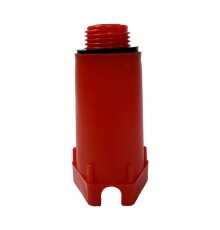 Заглушка Henco красная НР 1/2  80 мм. PLUG04-R80