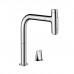 Hansgrohe Metris Select M71 Смеситель для кухни, 2 отв., с вытяжным изливом, цвет: хром. 73819000