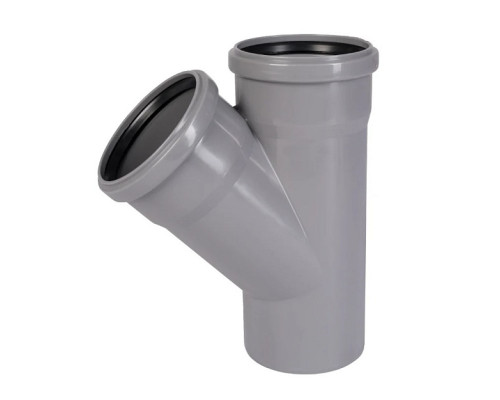 Тройник для внутренней канализации Ostendorf HTEA 90/90*45°. 114200