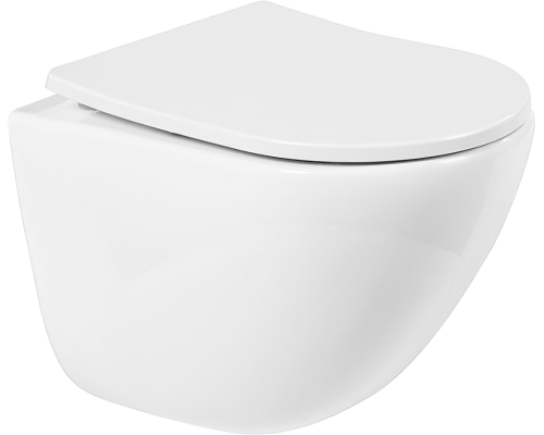 Унитаз подвесной BelBagno Amanda BB051CHR безободковый, крышка BB2031SC с микролифтом Унитаз подвесной BelBagno Amanda BB051CHR безободковый, крышка BB2031SC с микролифтом
