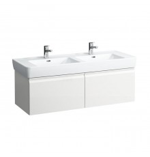 Laufen Pro Тумба с раковиной, 122x45x39см., 2 выдв ящика, цвет: белый глянцевый. 8.1496.7.000.104.1,  4.8308.2.095.485.R