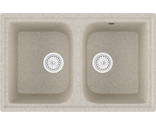 Мойка кухонная Domaci Бьелла DMC-15 бежевая