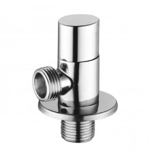 Вентиль Aquasfera 1072, угловой, с отражателем, 1/2" НРx3/4" НР