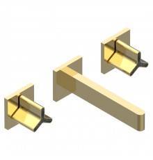 THG ICON-X CARBONE GOLD Смеситель для раковины, настенный, цвет: полированное золото    . U7S-F01-40GB