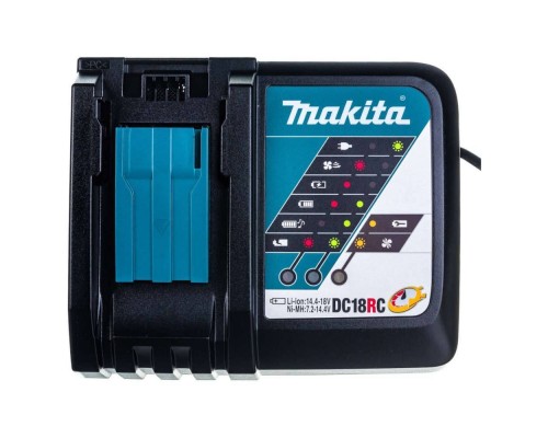 Набор Makita BL1850Bх2 + DC18RC (191L74-5) Набор Makita BL1850Bх2 + DC18RC (191L74-5)