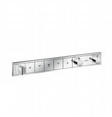 Hansgrohe RainSelect Смеситель для душа, термостатический, 5 источника, СМ, внешняя часть, цвет: хром. 15358000
