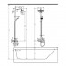 Hansgrohe Croma E 280 1jet Душевая система Showerpipe с термостатом для ванны, хром. 27687000