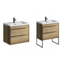 AQ FRG0107DB Fargo Тумба под умывальник, дуб балтийский 710х610х460 мм FRG0107DB