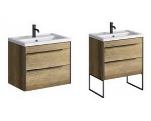 AQ FRG0107DB Fargo Тумба под умывальник, дуб балтийский 710х610х460 мм FRG0107DB