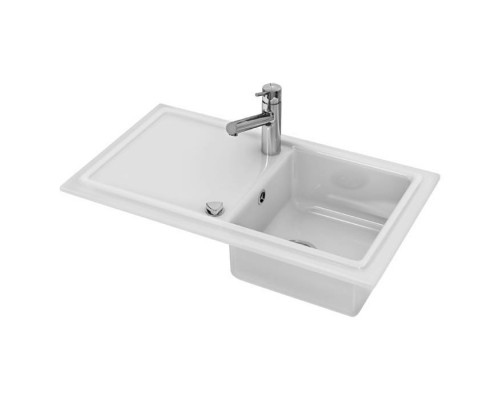 Duravit Cassia Кухонная мойка 86x51см., встраиваемая, цвет: белая. 7513860000