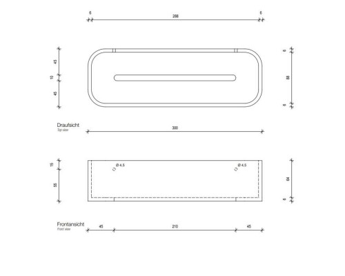 Decor Walther Black Stone DCT30 Душевая полочка 30x10см, подвесная, цвет: черный матовый / сталь матовая. 0973865 Decor Walther Black Stone DCT30 Душевая полочка 30x10см, подвесная, цвет: черный матовый / сталь матовая. 0973865