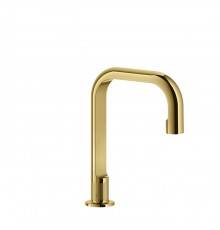 Gessi Inciso Излив для ванный, отдельностоящий, H: 24см. цвет: золото. 58093#246