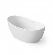 Dea Design Elegant Ванна 163x85x64см., отдельностоящая, Solid Surface, цвет: White №18. DD8611 1630 18