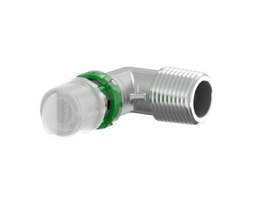Угольник Comap SkinPress с НР 16-1/2  Пресс Латунь. 7092GW1612
