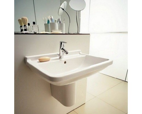 Duravit Starck III Раковина подвесная 55х43см. с переливом, с 1 отв под смеситель, цвет: белый. 0300550000