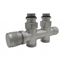 Узел нижнего подключения SR Rubinetterie прямой 1/2 х3/4 Е Хром матовый 0682-1500CSE0