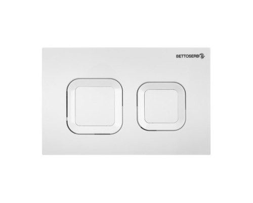 Инсталляция Bettaserb Sava Fix Slim + клавиши смыва SMART белый глянец. SET40006470
