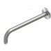 QuadroDesign Держатель верхнего душа, 30см, настенный, цвет: brushed stainless steel. BD001AS_300MM
