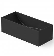 Dea Design Modern Ванна 158х68х58см., отдельностоящая, Solid Surface, цвет: Black №16. DD8607 1580 16