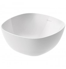 Duravit Aurena Раковина накладная 35x35см., без отв, сифон, HygieneGlaze, цвет: белый глянец. 039635AA79