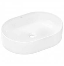 Hansgrohe Xuniva U Раковина-чаша 55х40см., без отв., накладная, без перелива, цвет: белый. 60166450