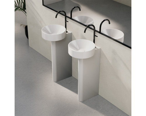 BETTE Suno Pedestal Раковина напольная 34x84cм, с 1 отв., цвет: белый . A250-000 VK2