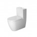 Duravit ME by Starck Бачок с механизмом двойного смыва, хром, 4,5/3 л для подключения справа или слева, 390x180мм, цвет: Белый. 0938000085