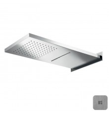 Almar Slim Square Верхний душ 59.2х27см., настенный, 2 режима, цвет: Brushed Stainless Steel. E044193.BS