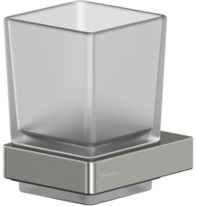 Стакан WHITECROSS Cubo CU2430NIB брашированный никель