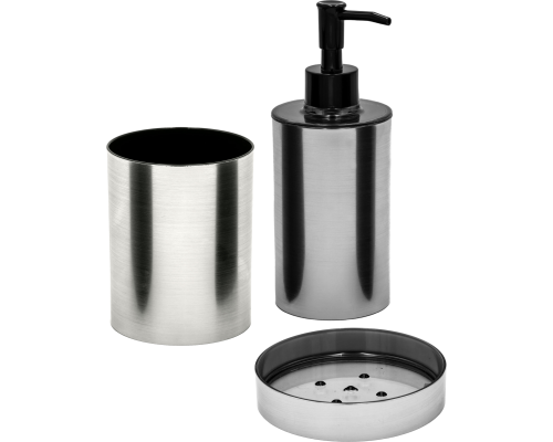 Набор Стакан Ridder Cindy хром + Мыльница хром + Дозатор хром