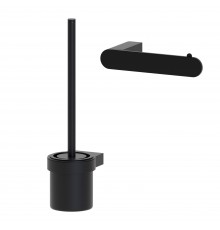 Набор Держатель Artwelle Schwarz 7716 черный + Ершик 7729 с крышкой