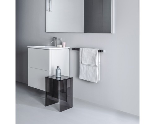 Laufen Kartell Тумба с керамической раковиной 60х50х72.5см, с 2 выдвиж. ящиками с 1 отв. под смеситель, подвесная, цвет: белый матовый. 8.6033.3.640.104.1