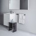 Laufen Kartell Тумба с керамической раковиной 60х50х72.5см, с 2 выдвиж. ящиками с 1 отв. под смеситель, подвесная, цвет: белый матовый. 8.6033.3.640.104.1