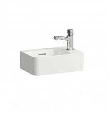 Laufen VAL Мини-раковина, полка справа, 34x22x11.5см., с 1 отв., справа, цвет: белый. 8.1528.0.000.106.1