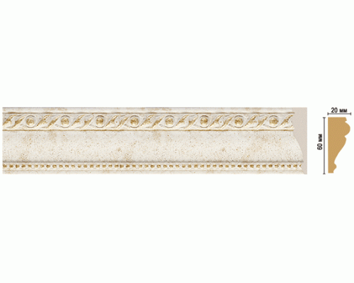 Молдинг DECOMASTER 161-41 (60*22*2400мм) Молдинг DECOMASTER 161-41 (60*22*2400мм)