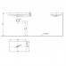 TOTO TR Lavatory Раковина 60x38x13.7 см, без отв., полувстраиваемая, с переливом, CeFiONtect, LinearCeram, цвет: белый . L4716RE#XW