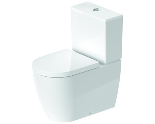 Duravit Me by Starck Унитаз моноблок 37х65 см, слив универсальный, с креплениями, цвет: белый . 2170090000