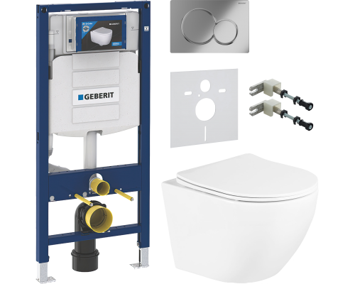 Комплект Унитаз подвесной BelBagno Uno BB3105CHR/SC + Крепления Geberit Duofix 111.815.00.1 к стене + Шумоизоляция 156.050.00.1 + Инсталляция UP 320 111.300.00.5 + Кнопка Sigma 01 115.770.21.5 хром Комплект Унитаз подвесной BelBagno Uno BB3105CHR/SC + Крепления Geberit Duofix 111.815.00.1 к стене + Шумоизоляция 156.050.00.1 + Инсталляция UP 320 111.300.00.5 + Кнопка Sigma 01 115.770.21.5 хром