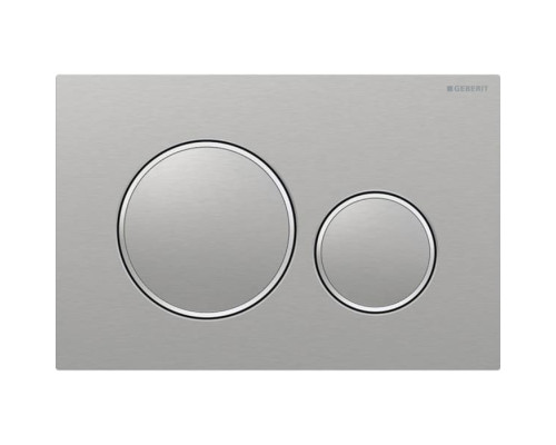 Geberit Sigma20 Клавиша для двойного смыва, круглая, цвет: полированный. 115.882.SN.1