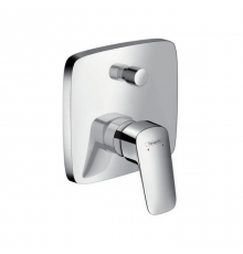 Hansgrohe Logis, Смеситель для ванны и душа, встраиваемый, внешняя часть, Цвет: хром. 71405000
