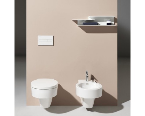 Laufen VAL Биде подвесное 53x39x43см с 1 отв. под смеситель, без боковых отв, цвет: белый. 8.3028.1.000.302.1 Laufen VAL Биде подвесное 53x39x43см с 1 отв. под смеситель, без боковых отв, цвет: белый. 8.3028.1.000.302.1