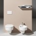 Laufen VAL Биде подвесное 53x39x43см с 1 отв. под смеситель, без боковых отв, цвет: белый. 8.3028.1.000.302.1
