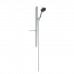 Hansgrohe Rainfinity Душевой набор (ручной душ 130мм, 3jet, штанга 900мм, держатель, шланг), цвет: хром. 27671000