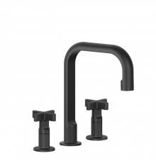 Gessi Inciso+ Смеситель для раковины на 3 отверстия, без донного клапана. цвет: black XL. 58114#299