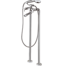 Напольный смеситель для ванны с душем Kaiser Trio 57222 хром