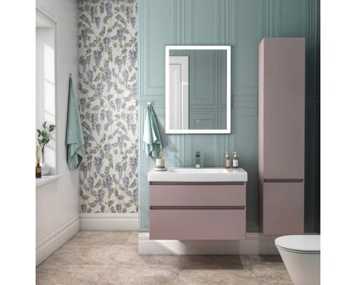 Kerama Marazzi Cubo Пенал подвесной, правый 165, цвет: мальва матовый. CUB.165Rh\MAL Kerama Marazzi Cubo Пенал подвесной, правый 165, цвет: мальва матовый. CUB.165Rh\MAL