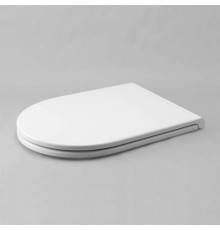 Azzurra Comoda Сиденье для унитаза быстросъемное, с микролифтом, цвет: Bianco lucido. COM 1800 F bi