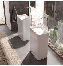 Bette Art Monolith Раковина 60х40х90 см, без отв., напольная, сталь-эмаль, сталь, цвет: белый. A183-000