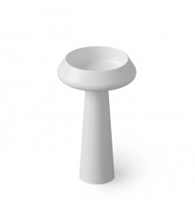 Dea Design Pedestal Basin Раковина 54.5x54.5х90см., напольная, без отв., Solid Surface, цвет: White №18. DD2046 545 18